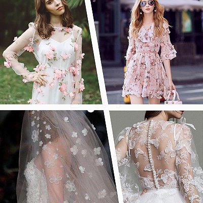 1M Polyester Organza Fabric ORIB-GF0001-02B-1