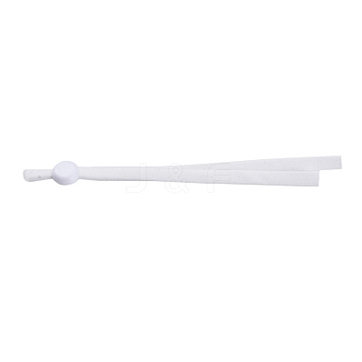 Hollow Flat Nylon Elastic Band AJEW-E034-85B-1