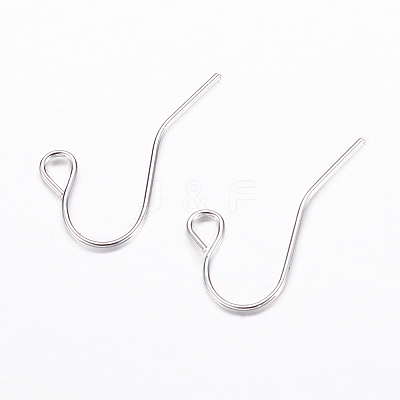 Iron Earring Hooks J079F-S-1