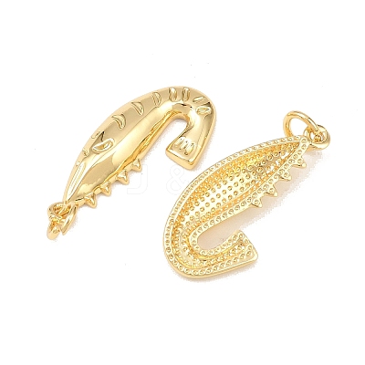 Brass Pendants KK-Z132-03G-05-1
