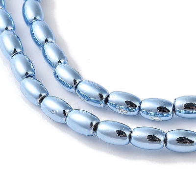 Electroplate Beads Strands EGLA-H104-02F-1