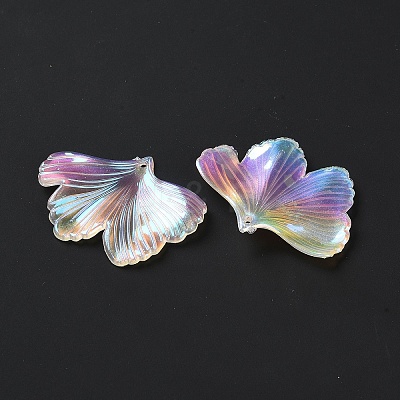 UV Plating Acrylic Pendants OACR-S137-02-1