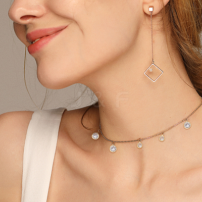 60Pcs Brass & Alloy Edge & Loop Micro Pave Clear Cubic Zirconia Charms FIND-ME0001-37-1