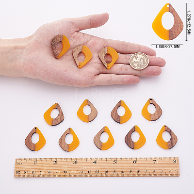 Resin & Wood Pendants RESI-SC0001-17H-1