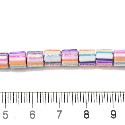 Polymer Clay Beads Strands CLAY-H006-04R-1