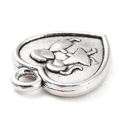 Tibetan Style Alloy Pendants PALLOY-P293-043AS-1