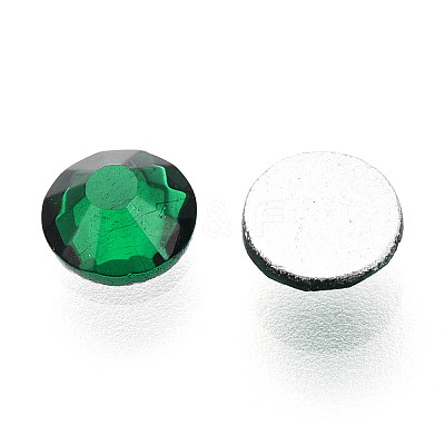 Glass Flat Back Rhinestone Cabochons RGLA-S002-20SS-10-1