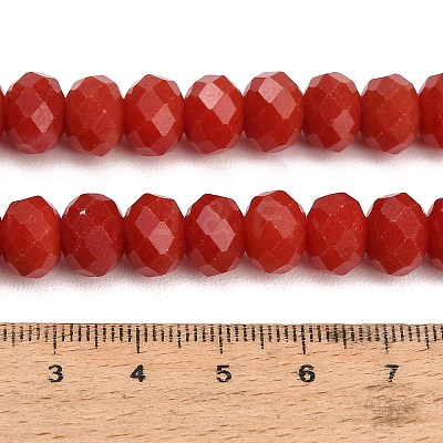 Faceted Dyed Natural White Jade Beads Strands GG-CBAE966-01B-D-1