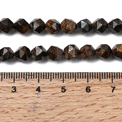 Natural Bronzite Beads Strands G-Z119-A30-01-1