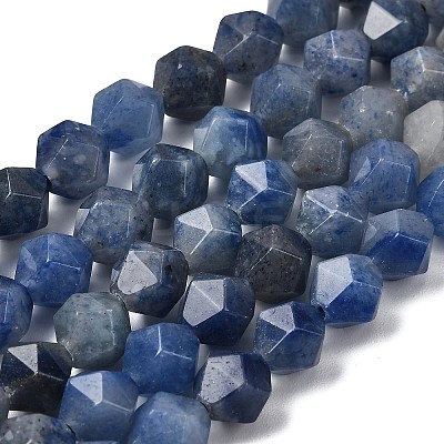 Natural Blue Aventurine Beads Strands G-Z119-A38-02-1