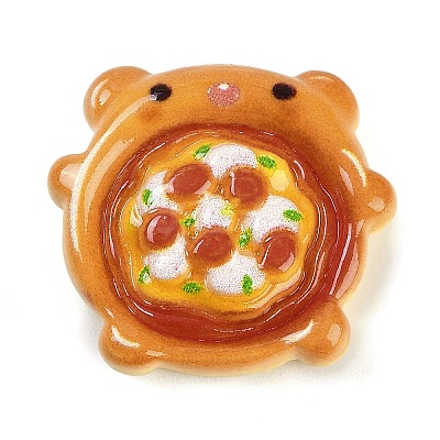 Opaque Resin Cabochons RESI-R454-02H-1