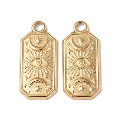 Ion Plating(IP) 304 Stainless Steel Pendants X-STAS-C066-23G-1