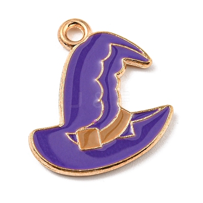 Alloy Enamel Pendants ENAM-G218-C06-1