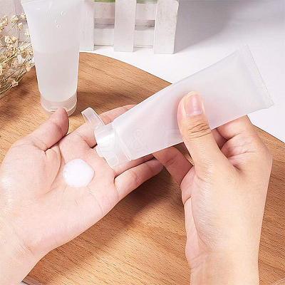 Matte Plastic Refillable Cosmetic Bottles MRMJ-WH0024-01C-1