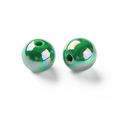 Opaque Acrylic Beads MACR-S370-D10mm-24-1