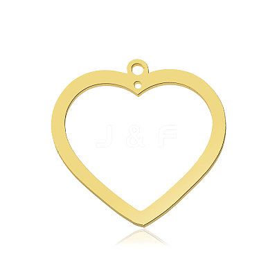 Ion Plating(IP) 201 Stainless Steel Pendants STAS-N090-LA868-2-1