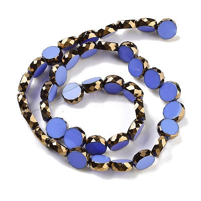 Imitation Jade Glass Beads Strands GLAA-H032-02-04-1