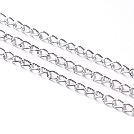 Iron Twisted Chains Curb Chains CHS001Y-NF-1