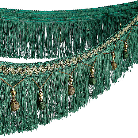 6M Polyester Tassel Lace Trim OCOR-OC0001-51A-1