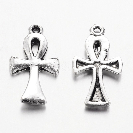 Tibetan Style Alloy Pendants TIBEP-20491-AS-NR-1