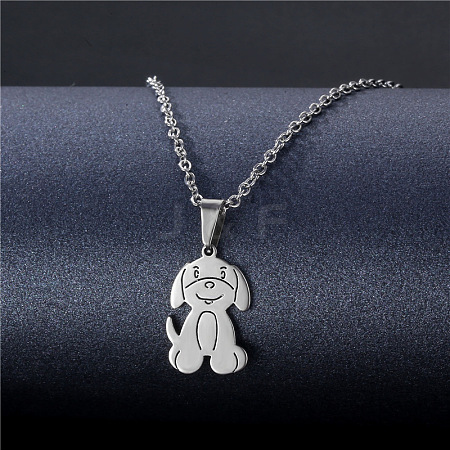 Stainless Steel Pendants Necklaces PW-WGEE715-01-1