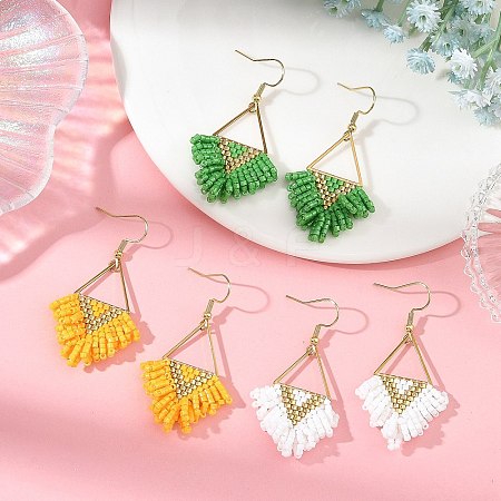 304 Stainless Steel Dangle Earrings EJEW-MZ00806-1