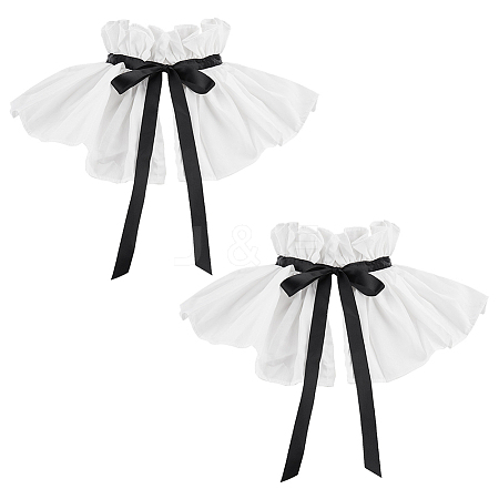 Chemical Fiber Faux Collar AJEW-WH0481-133-1