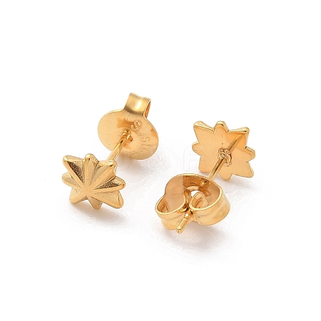 304 Stainless Steel Stud Earrings for Women STAS-Z117-17G-01-1