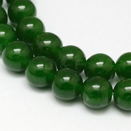 Natural TaiWan Jade Bead Strands G-F342-03-8mm-1