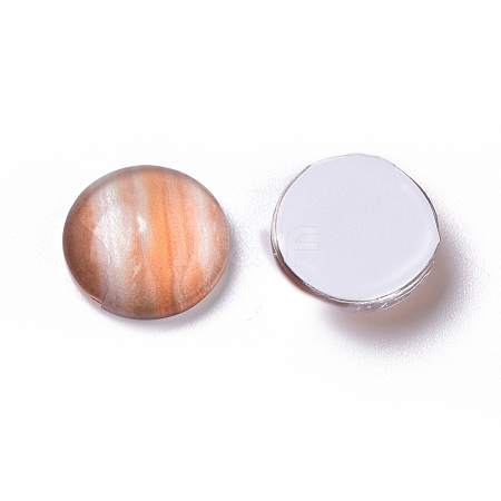Glass Cabochons LS-GLAA-WH0015-15A-06-1