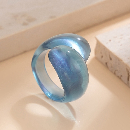 Resin Finger Rings for Women PW-WGFA8AA-08-1