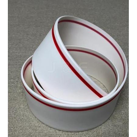 Flat Rubber Craft Shoemaker Cord OCOR-WH0082-263A-02-1