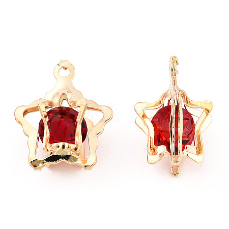 Rhinestone Pendants IFIN-TAC0008-02F-1