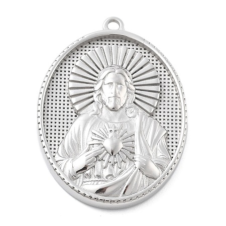 304 Stainless Steel Pendants STAS-Z121-01P-04-1