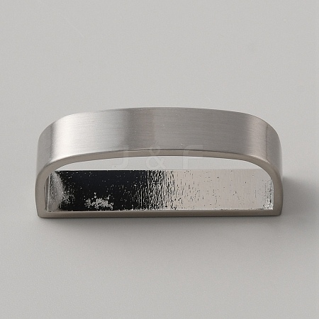 Zinc Alloy Loop Keepers PALLOY-WH0105-36P-1