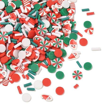 Christmas Handmade Polymer Clay Sprinkles Mix PY-CBABB49-02-1