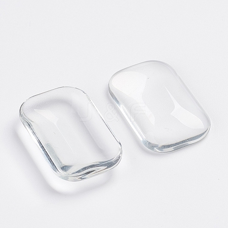 Transparent Glass Cabochons GGLA-TAC0001-03-1