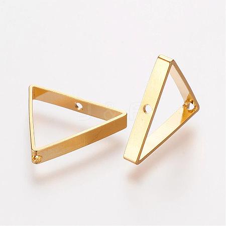 Brass Bead Frames KK-F695-03G-1