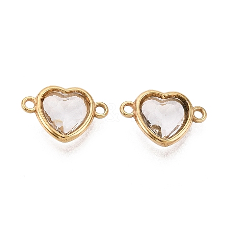 304 Stainless Steel Glass Connector Charms STAS-Q119-02G-01-1