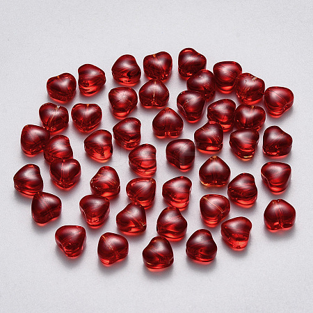 Imitation Jade Glass Beads X1-GLAA-R211-02-A02-1