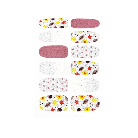 Full Wrap Gradient Nail Polish Stickers MRMJ-T078-ZX2989-1