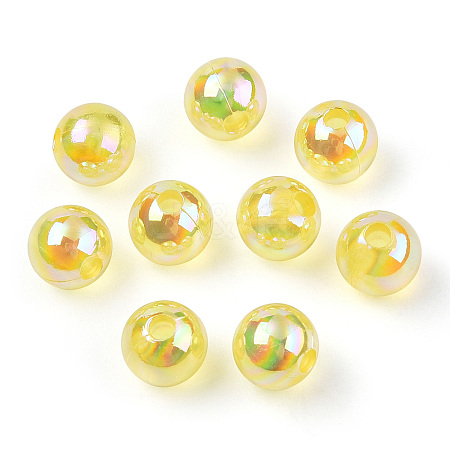 Transparent Acrylic Beads MACR-T046-01E-13-1