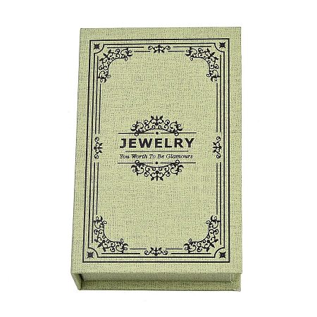 Floral Printed Paper Jewelry Display Magnetic Cases CON-K015-03B-02-1