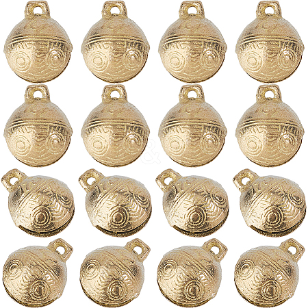 Brass Bell Pendants KKB-FH0001-01B-1