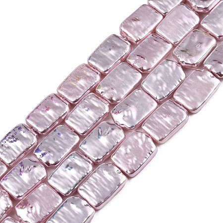 ABS Plastic Imitation Pearl Beads Strands KY-N015-07-A04-1