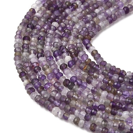 Natural Amethyst Beads Strands G-P581-B01-01-1