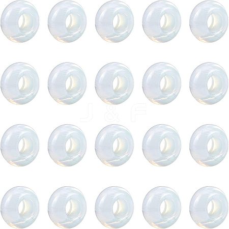 Opalite European Beads G-NB0001-71-1