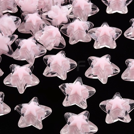 Transparent Acrylic Beads TACR-S152-11A-08-1