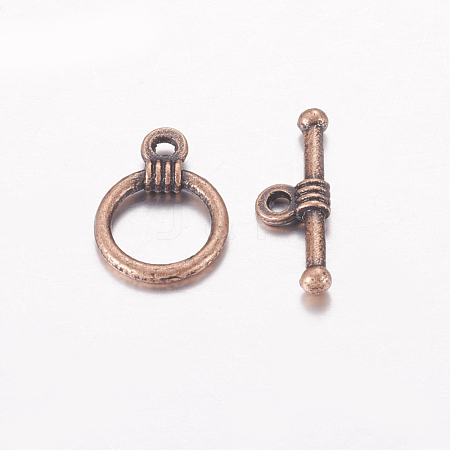 Tibetan Style Toggle Clasps RLF1184Y-1