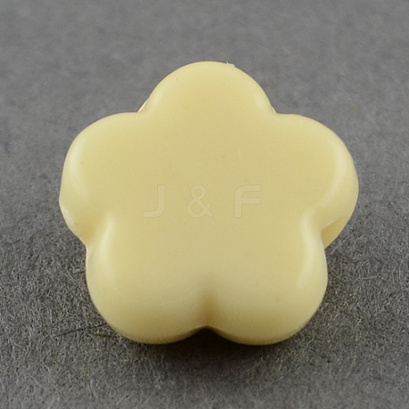 Opaque Acrylic Beads LS-SACR-R796-02-1